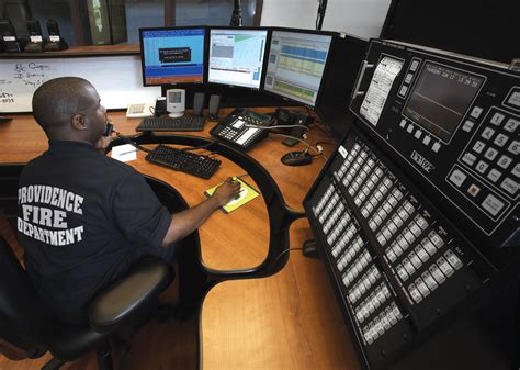 fire dispatch console  Using computer systems and dispatching equipment to communicate and coordinate activity with EMS and fire units, as well as with other agencies